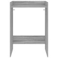 vidaXL Kabinet na práčku s úložiskom Sivý Sonoma 67,5 x 62 x 97 cm