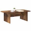 vidaXL Konferenčný stolík Staré drevo 93 x 53 x 33 cm Kompozitné drevo