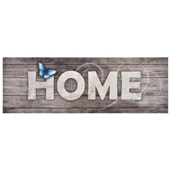 vidaXL Kuchynský koberec prateľný dizajn Home 45x150 cm