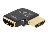 HDMI adaptér samec na samicu 90° vľavo