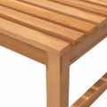 vidaXL Záhradná lavička 150 cm masívne tíkové drevo