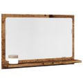vidaXL Kúpeľňová skrinka staré drevo 60x11x37 cm kompozitné drevo