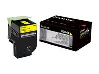 Vysoká výťažnosť - žltá - originálna - kazeta s farbivom LCCP - pre Lexmark CS310dn, CS310n, CS410dn, CS410dtn, CS410n