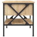 vidaXL Nočné stolíky 2 ks dub sonoma 40x42x45 kompozitné drevo