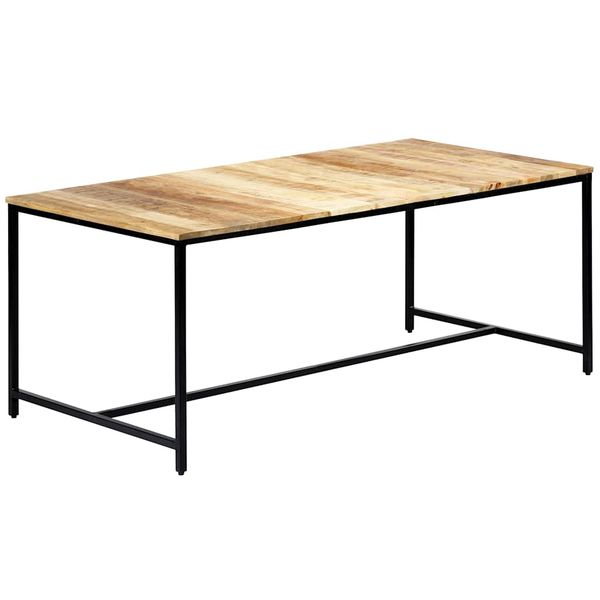 vidaXL Jedálenský stôl 180x90x75 cm masívne mangovníkové drevo
