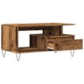 vidaXL Konferenčný stolík staré drevo 90x49x45 cm spracované drevo