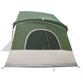 vidaXL Stan chata Zelená 480 x 273 x 205 cm Polyester a oceľ