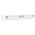 vidaXL TV skrinky s LED svetlami 2 ks biele 60x35x15,5 cm