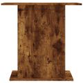 vidaXL Stojan na akvárium dymový dub 75x36x72,5 cm kompozitné drevo