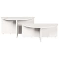 vidaXL Konferenčný stolík 2 ks Biela 79 x 39,5 x 40 cm