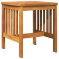 vidaXL Bočný stôl Prírodný olej Pevné akáciové drevo