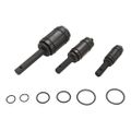 vidaXL Sada na rozširovanie výfukového potrubia, 1-1/8" až 3-1/2"