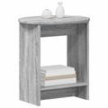 vidaXL Bočný stôl Sivá sonoma 50 x 39,5 x 55 cm Kompozitné drevo