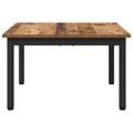 vidaXL Konferenčný stolík Staré drevo 60 x 60 x 36 cm Kompozitné drevo