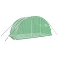 vidaXL Fóliovník s oceľovým rámom zelený 8 m² 4x2x2 m
