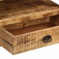 vidaXL TV skrinka 120x35x45 cm masívne mangovníkové drevo
