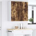 vidaXL Dvierka na umývačku Kalmar Dymová dub 80 x 31 x 80 cm