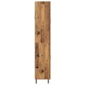 vidaXL Highboard 2 ks Staré drevo 69,5 x 34 x 180 cm Kompozitné drevo