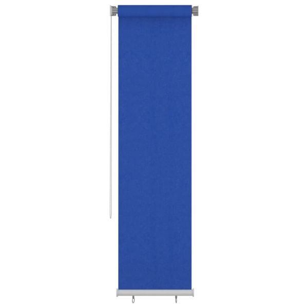 vidaXL Vonkajšia zatemňovacia roleta 60x230 cm modrá HDPE