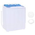 vidaXL Mini práčka s dvojitou nádobou, 5,6 kg