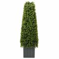 vidaXL Eukalyptová tráva veža Zelená 27 x 27 x 90 cm Plast