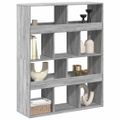 vidaXL Deliaca stena sivá sonoma 100x33x125,5 cm kompozitné drevo