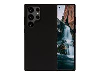 Zadný kryt na mobilný telefón - 100% recyklovaný plast, silikón - nočná čerň - pre Samsung Galaxy S23 Ultra