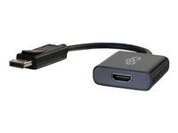 DP to HDMI Adapter - 4K 30Hz - Black - M/F - Nástroj na prevod videa - HDMI - DisplayPort - čierna