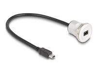 USB 2.0 Mini-B built-in female s káblom