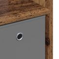 vidaXL Servírovacia skriňa Staré drevo 73,5 x 24 x 69,5 cm