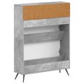 vidaXL Skriňa na topánky BREDA 78 x 24 x 103 cm Kompozitné drevo