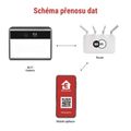 Kamera EMOS IP-1100G WALL /H4170/ GoSmart vonkajšia batériová s WiFi a solárnym panelom