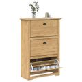 vidaXL Regál na topánky BODO 80 x 35 x 118 cm Kompozitné drevo