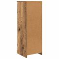 vidaXL Highboard 3 ks Staré drevo 132 x 35,5 x 103,5 cm