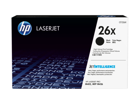 HP 26X tlačová kazeta čierna veľká, CF226X