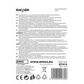 Nabíjacia batéria RAVER SOLAR 400 mAh HR03 (AAA), 2 ks