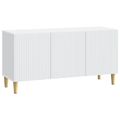 vidaXL TV skrinka Biela 99 x 34,5 x 50 cm Kompozitné drevo