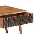 vidaXL Konferenčný stolík 100x50x39 cm masívne akáciové drevo