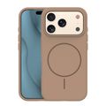 Silikónové tenké Mag puzdro pre iPhone 17 Pro 6,3" / 18 Pro 6,3" hnedá