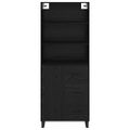 vidaXL Highboard 2 ks Čierny dub 69,5 x 34 x 180 cm