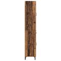 vidaXL Highboard Staré drevo 69,5 x 34 x 180 cm Kompozitné drevo