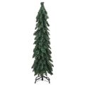 vidaXL Umelý osvetlený vianočný stromček s 60 LED 120 cm