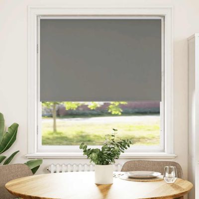vidaXL Roleta Zatemnenie sivá 115x150 cm Šírka látky 110,7 cm