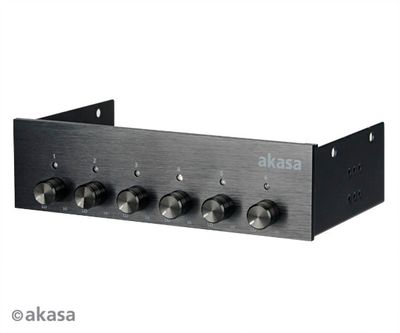 AKASA kontrolný panel 6 ventilátorov
