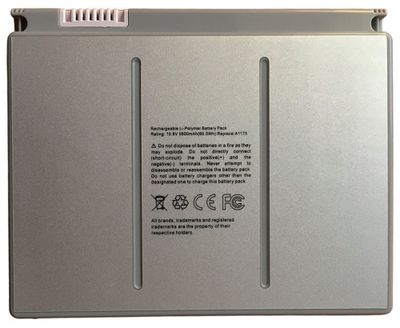 TRX baterie Apple/ 5600 mAh/ Apple MacBook Pro 15"/ A1150/ A1211/ A1226/ A260/ A1175/ neoriginálna Baterie, pre notebook, 5000mAh, Li-Pol, pre Apple MacBook Pro 15" A1150, A1211, A1226, A1260, A1175, kompatibilná s MA463, MA463C