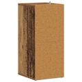 vidaXL Skrinky na topánky 2 ks staré drevo 32x35x70 cm drevotrieska