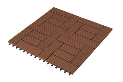 WPC dlaždice G21 Palmyra čerešňa 2,3 x 30 x 30 cm
