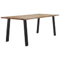 vidaXL Jedálenský stôl 200x90x75 cm masívne akáciové drevo