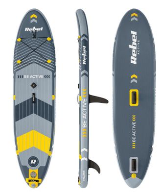 Paddleboard SUP REBEL ACTIVE RBA-4513 WINDSURFING 305x76x15 cm s plachtou