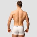 Pánske boxerky Essentials 3Pack White - GymBeam, veľkosť XL, veľkosť oblečenia XL